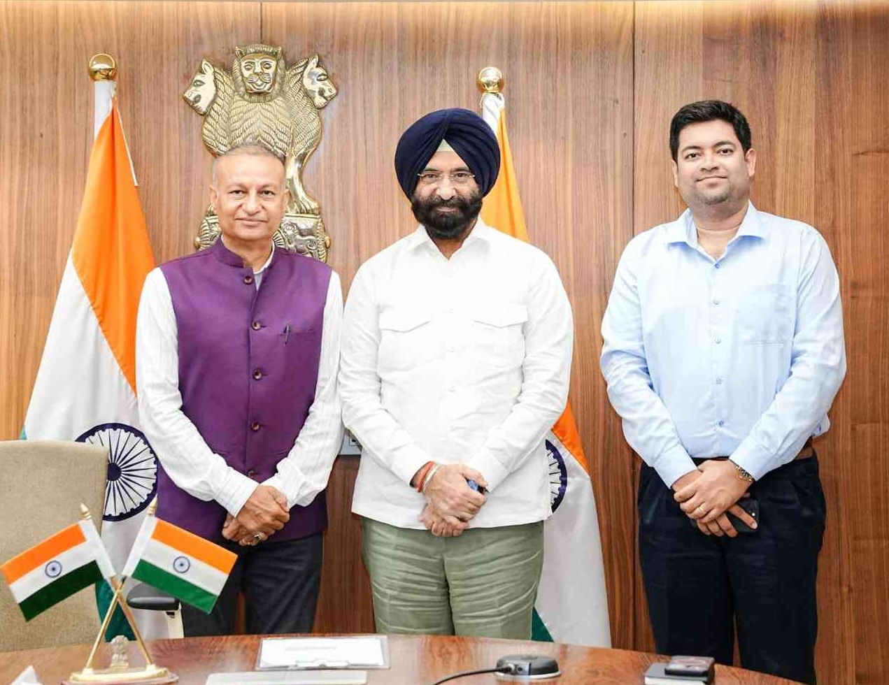 Meeting with Shri Manjinder Singh Sirsa